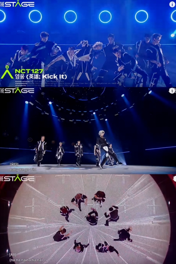 NCT 127 엔시티 127 '영웅 (英雄; Kick It)' @NCT 127 THE STAGE (FIGHTER Ver.) 캡처