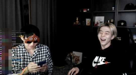 박유천과 박유환의 방송 장면