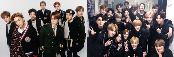 그룹 엑소, NCT [사진 제공 = SM]