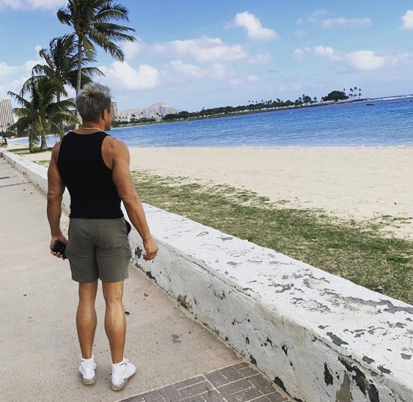 하와이의 추성훈( 사진 -추성훈 인스타그램)