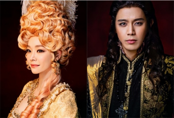 배우 김소현,손준호 '모차르트' 포스터 사진 / 뮤지컬 모차르트 공식 홈페이지 제공