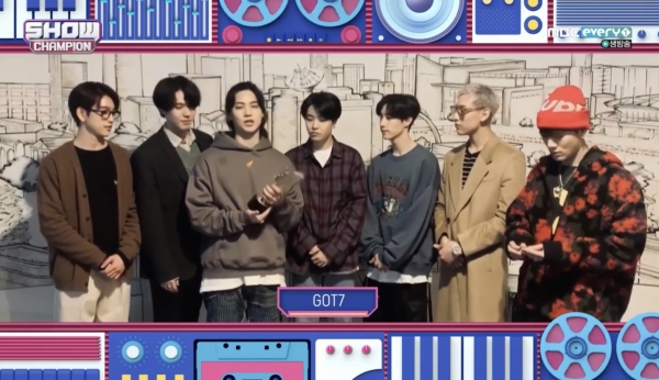쇼챔피언 방송 캡쳐