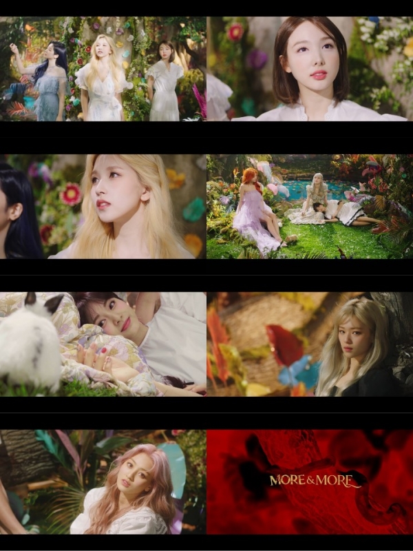 (사진=TWICE "MORE & MORE" M/V TRAILER)