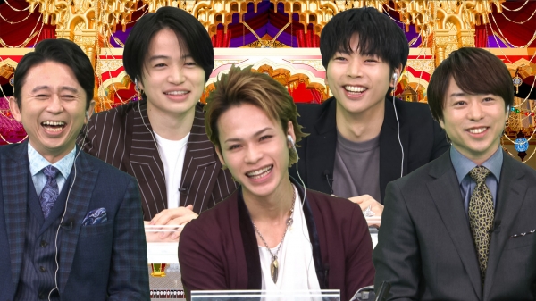 《사쿠라이・아리요시 THE 밤연회》 촬영 모습 / 사쿠라이・아리요시 THE 밤연회 공식 트위터 제공