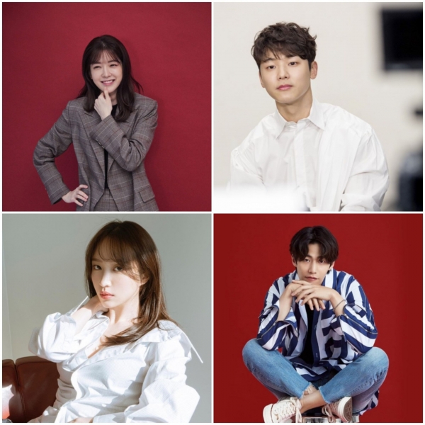 배우 정인선, 강민혁, 안희연, 송재림