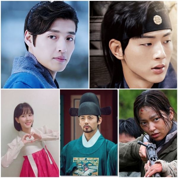 배우 강하늘, 김소현, 지수, 이지훈, 최유화