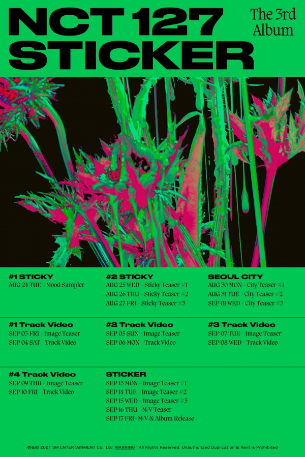 사진=NCT 127 공식 SNS