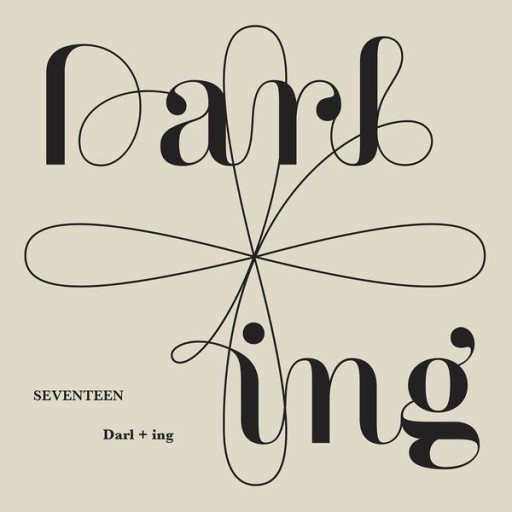 세븐틴 디지털 싱글 'Darl+ing' 앨범 커버
