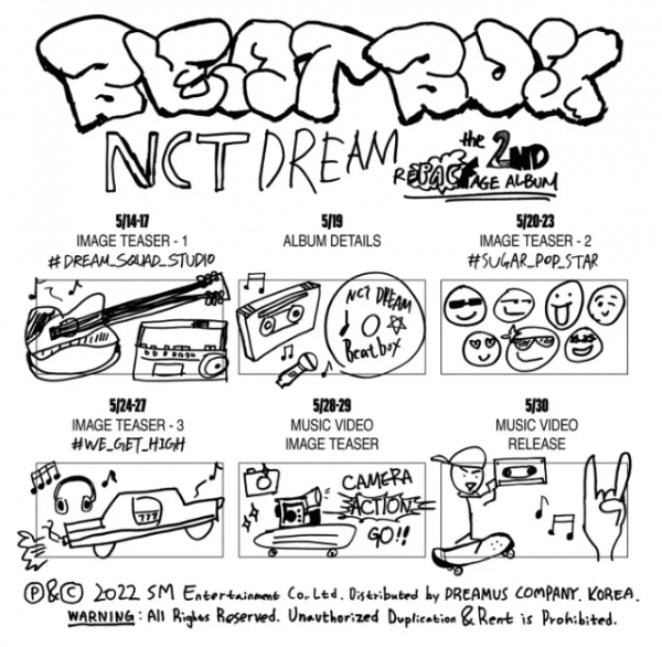 엔시티 드림 컨셉 사진