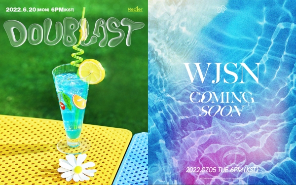 케플러(Kep1er), 우주소녀(WJSN) 공식 SNS