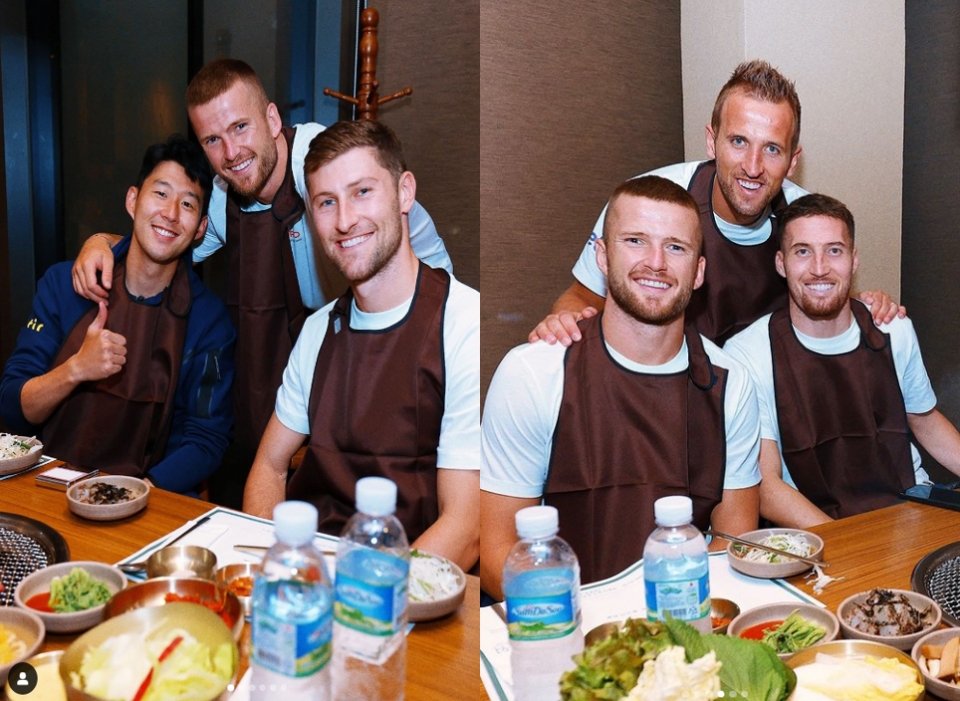 토트넘 공식 SNS 캡처