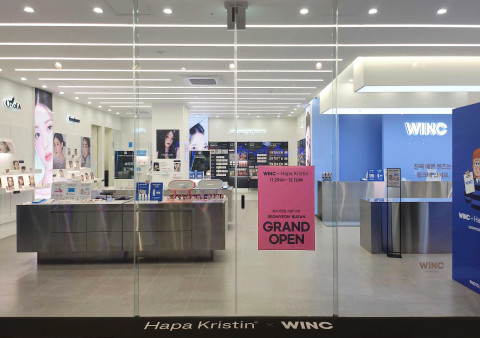 윙크컴퍼니, 윙크 스토어 부산 서면점 인테리어