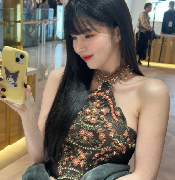 배우 한소희. 한소희 인스타그램 캡쳐. DB 재판매 금지.