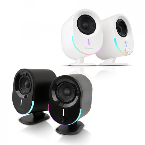 캔스톤어쿠스틱스가 2채널 북쉘프 디자인의 신제품 캔스톤 F1BT 블루투스 RGB 스피커를 출시한다. 게이밍, 음악, 영화에 최적화된 70mm 풀레인지 유닛을 장착해 작은 크기에서도 뛰어난 음질과 몰입감을 제공한다. 색상은 화이트와 블랙 두 가지로 나뉜다