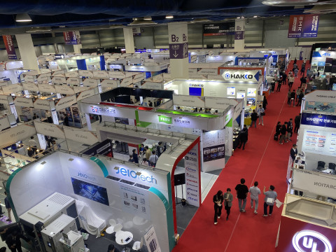 2024 한국전자제조산업전X오토모티브월드코리아 전시장 전경