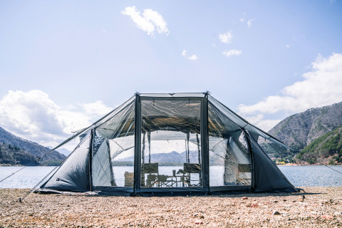 TOKYO CRAFTS가 올 라운드 2룸 텐트 ‘윙포트’의 새로운 옵션 ‘윙포트 TPU’를 출시했다