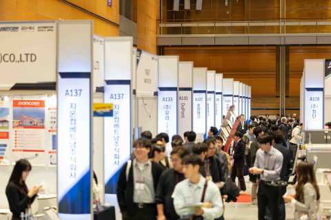 오토모티브월드코리아 x 한국전자제조산업전 전시장 전경