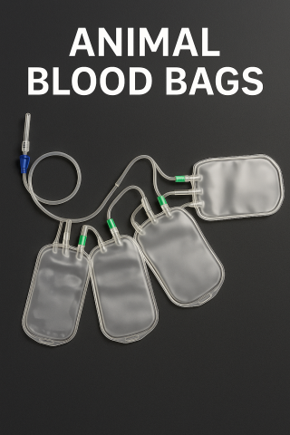 반려동물의 건강한 수혈을 위한 전용 혈액백 시스템. 인체용과 동일한 품질 기준으로 제작됐으며, 안전하고 효율적인 혈액 제제를 포함한다. 또한 인체용보다 얇은 17~18G 채혈침을 적용해 채혈 시 통증을 최소화하고, 민감한 동물의 특성을 고려한 설계로 더욱 이롭고 부드러운 채혈이 가능하다