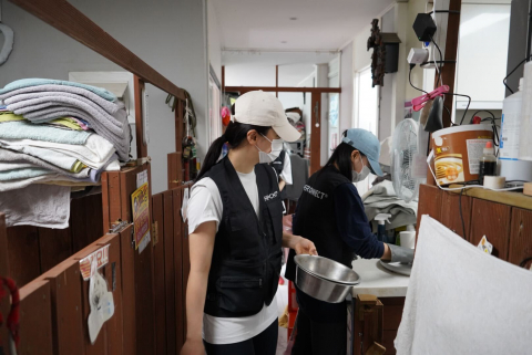 경기도 마석 유기견·묘 보호소를 찾은 하이퍼커넥트 임직원들