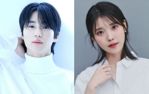 대한민국 대표 광고모델 수상자 ‘변우석’과 ‘아이유’(제공=바로엔터테인먼트, 이담엔터테인먼트)