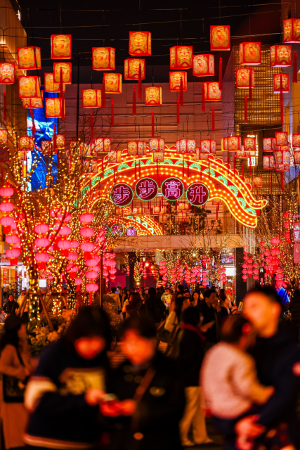 춘절 시즌 GATE M 드림 센터 전경